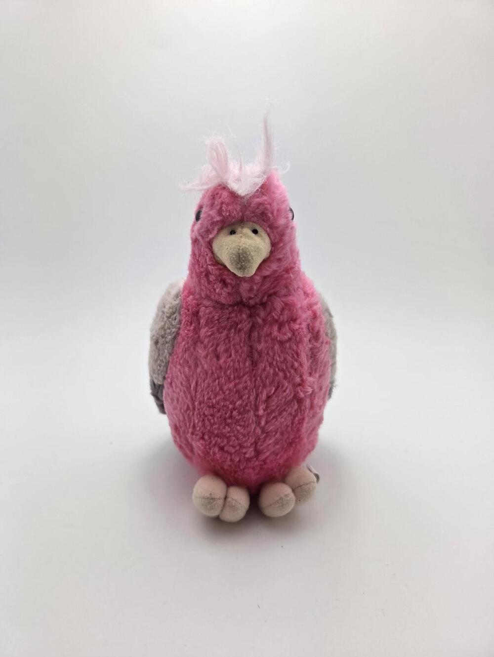 Wild Republic K&M International Pink Bird Plush, Vintage Collectible! (6 inch)